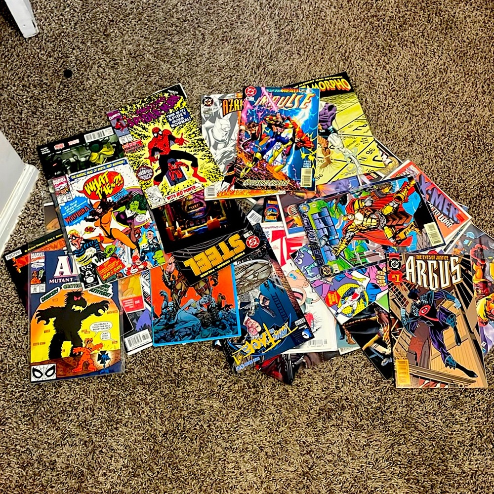 Old comics 80s 70s 90s